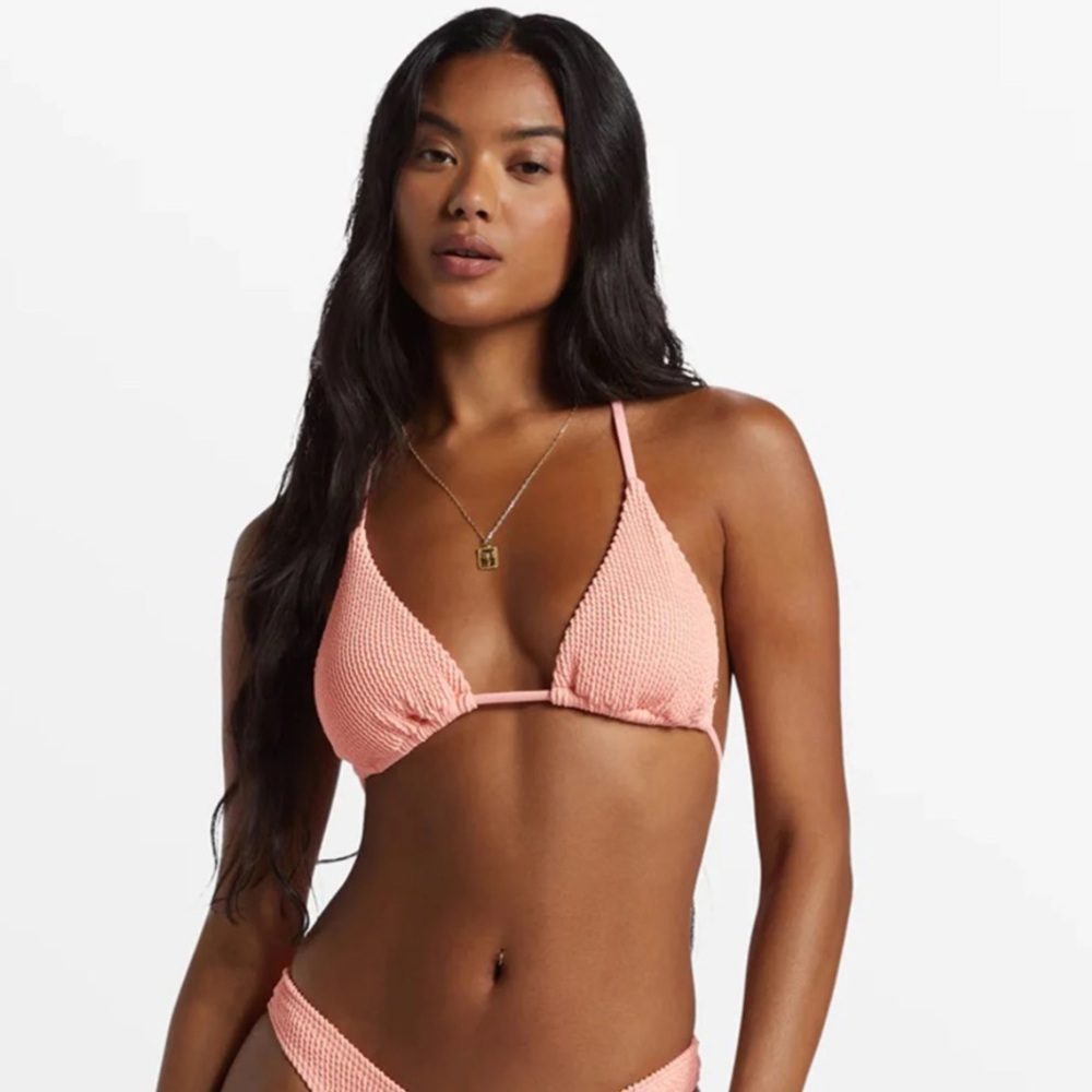 Billa BongPeach Textured Bikini top